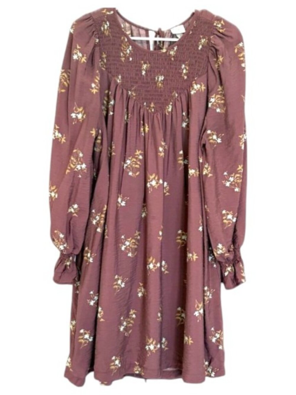A New‎ Day Boho Smock Dress in Brown